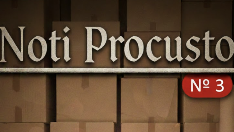 Noti Procusto – Número 3