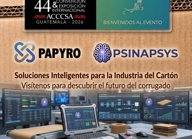 Charla Técnica en ACCCSA el martes 25/8/26 a las 10.30 de Papyro en las voces de Gustavo Braier e Ignacio Méndez. Cotizaciones de cajas y productividad de planta industrial